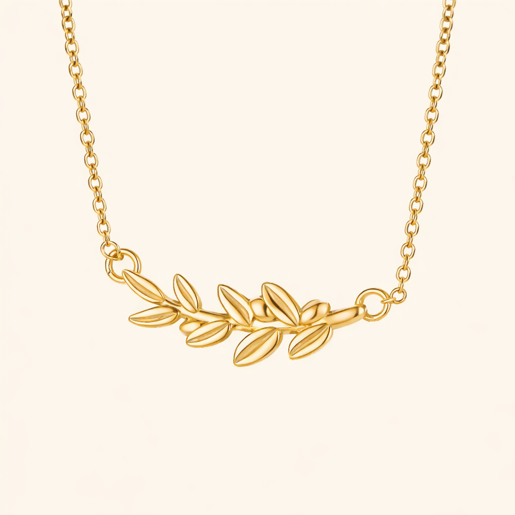 Olive Branch Necklace